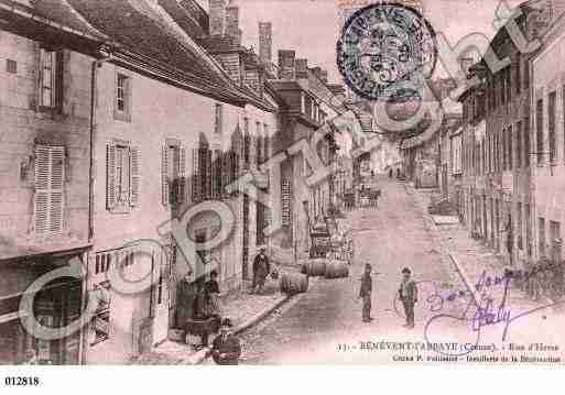 Ville de BENEVENTL'ABBAYE, carte postale ancienne