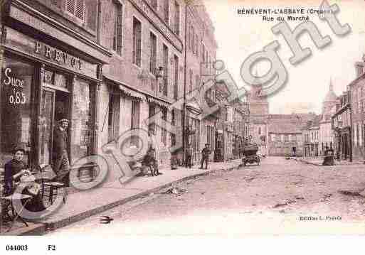 Ville de BENEVENTL'ABBAYE, carte postale ancienne