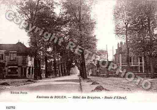 Ville de BONSECOURS, carte postale ancienne