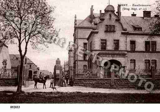 Ville de BORNY, carte postale ancienne