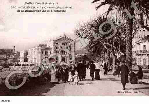 Ville de CANNES, carte postale ancienne