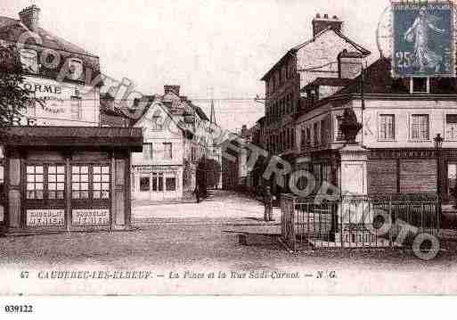 Ville de CAUDEBECLESELBEUF, carte postale ancienne