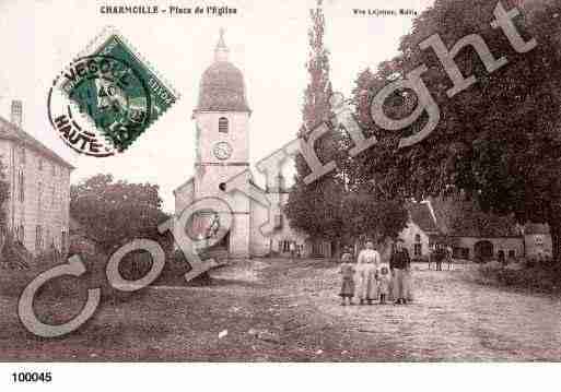 Ville de CHARMOILLE, carte postale ancienne