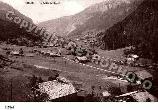 Ville de CHATEL, carte postale ancienne