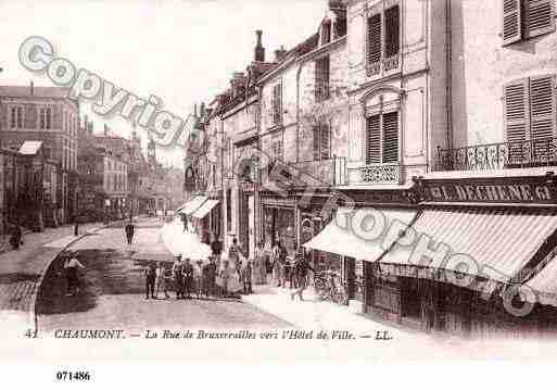 Ville de CHAUMONT, carte postale ancienne