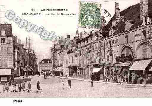 Ville de CHAUMONT, carte postale ancienne