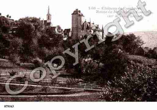 Ville de COMBRET, carte postale ancienne