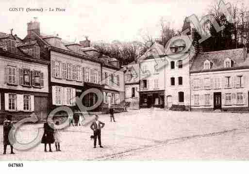 Ville de CONTY, carte postale ancienne