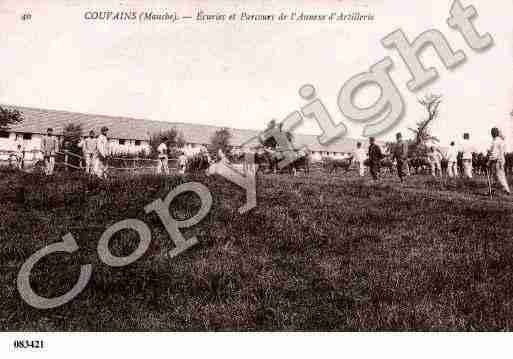 Ville de COUVAINS, carte postale ancienne