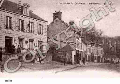 Ville de DAMPIERRE, carte postale ancienne