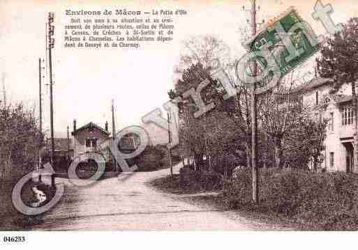 Ville de DAVAYE, carte postale ancienne