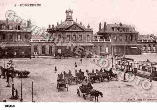 Ville de DUNKERQUE, carte postale ancienne