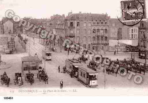 Ville de DUNKERQUE, carte postale ancienne