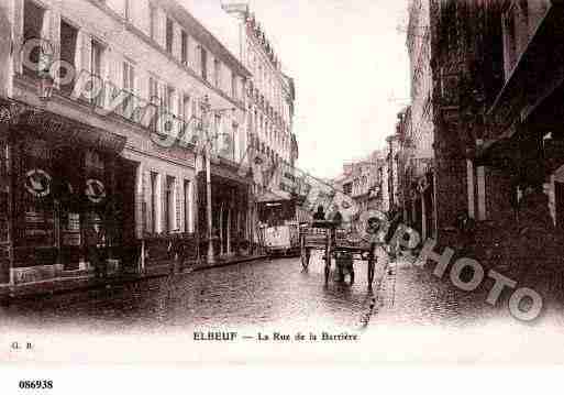 Ville de ELBEUF, carte postale ancienne