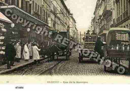 Ville de ELBEUF, carte postale ancienne