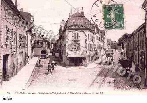 Ville de EPINAL, carte postale ancienne