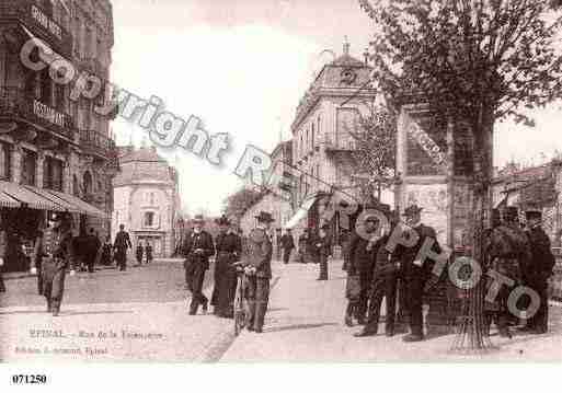 Ville de EPINAL, carte postale ancienne