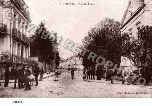 Ville de EPINAL, carte postale ancienne