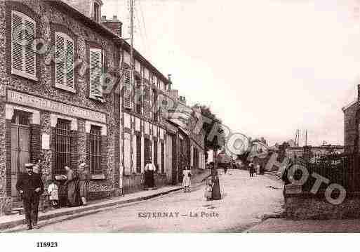 Ville de ESTERNAY, carte postale ancienne