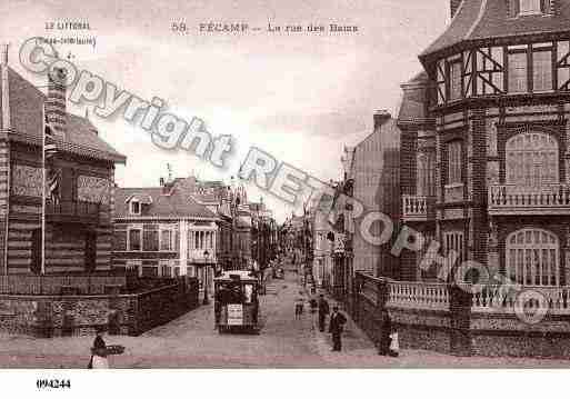 Ville de FECAMP, carte postale ancienne