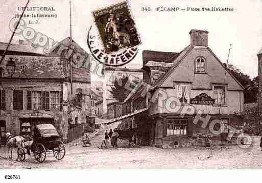 Ville de FECAMP, carte postale ancienne