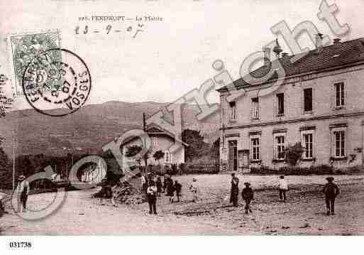 Ville de FERDRUPT, carte postale ancienne