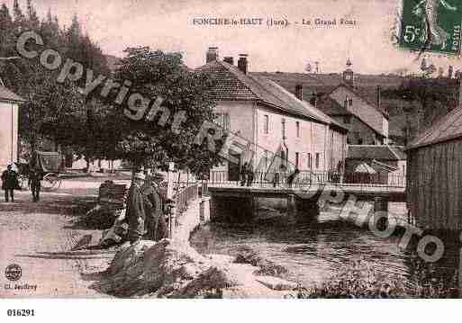 Ville de FONCINELEHAUT, carte postale ancienne