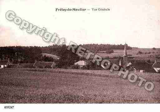 Ville de FRETOY, carte postale ancienne