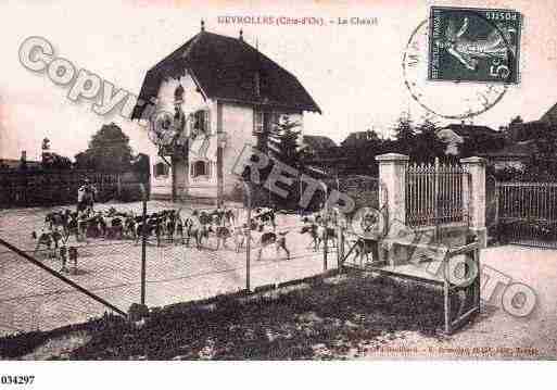 Ville de GEVROLLES, carte postale ancienne