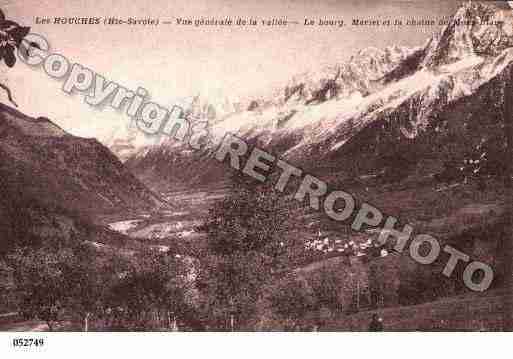 Ville de HOUCHES(LES), carte postale ancienne