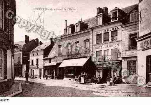 Ville de LIEUREY, carte postale ancienne