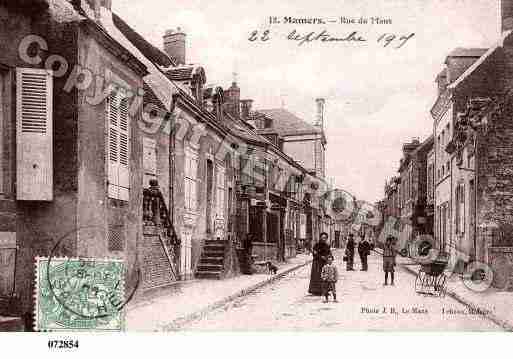 Ville de MAMERS, carte postale ancienne