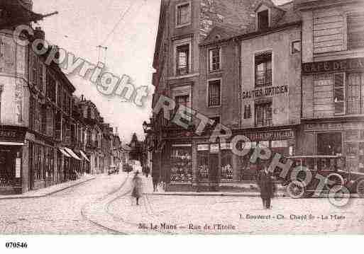 Ville de MANS(LE), carte postale ancienne