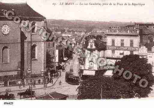 Ville de MANS(LE), carte postale ancienne