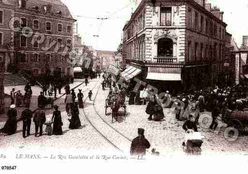 Ville de MANS(LE), carte postale ancienne