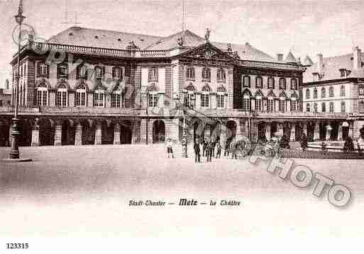 Ville de METZ, carte postale ancienne