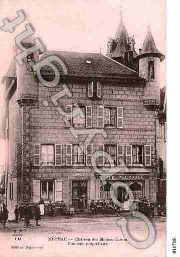 Ville de MEYMAC, carte postale ancienne