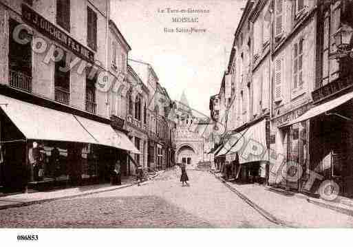 Ville de MOISSACSAINTELIVRADE, carte postale ancienne