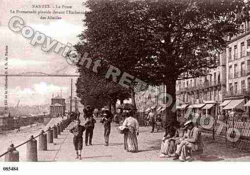 Ville de NANTES, carte postale ancienne