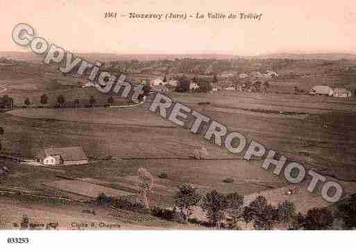 Ville de NOZEROY, carte postale ancienne