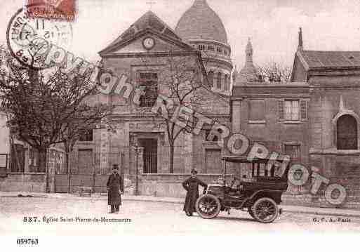 Ville de PARIS18, carte postale ancienne