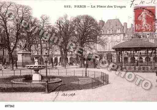 Ville de PARIS4, carte postale ancienne