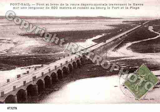 Ville de PORTBAIL, carte postale ancienne