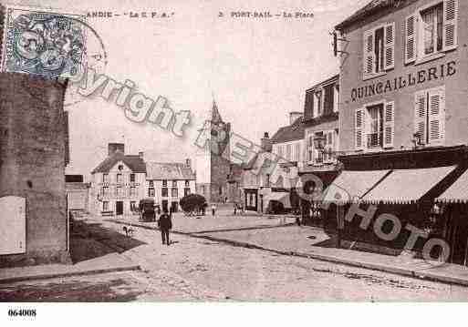 Ville de PORTBAIL, carte postale ancienne