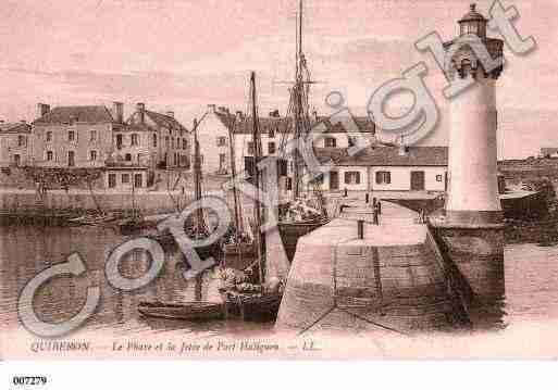 Ville de QUIBERON, carte postale ancienne