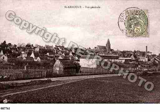 Ville de SAINTARNOULTENYVELINES, carte postale ancienne