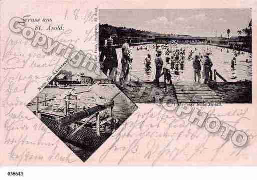 Ville de SAINTAVOLD, carte postale ancienne