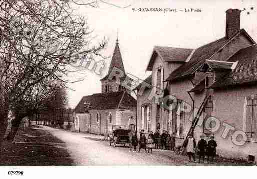 Ville de SAINTCAPRAIS, carte postale ancienne