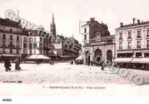 Ville de SAINTCLOUD, carte postale ancienne