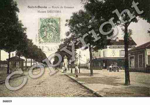 Ville de SAINTDENIS, carte postale ancienne